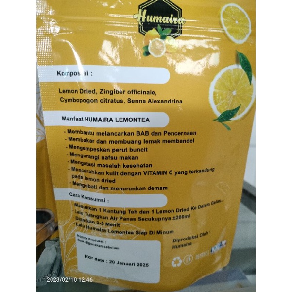 

khumaira lemon tea