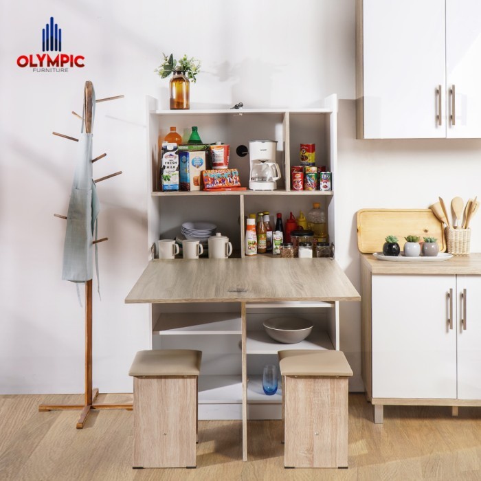 Olympic Kitchen Set Cabinet / Lemari Dapur / Rak Dapur / KSC Rubik