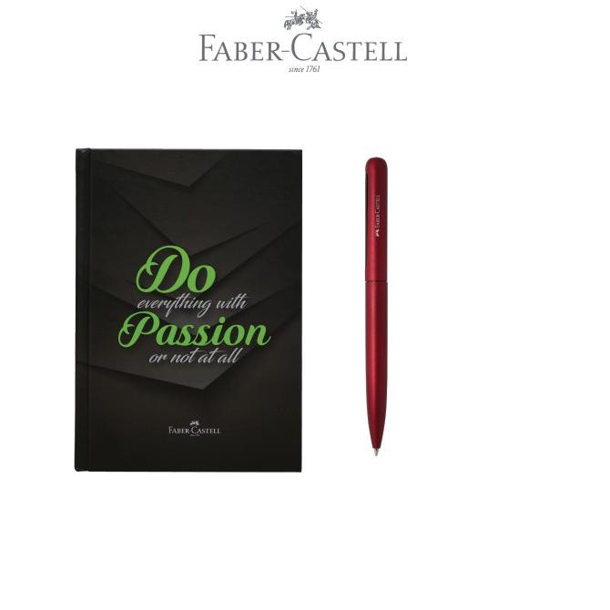 

Faber-Castell Notebook Bundle Bullet Pen Red Barrell