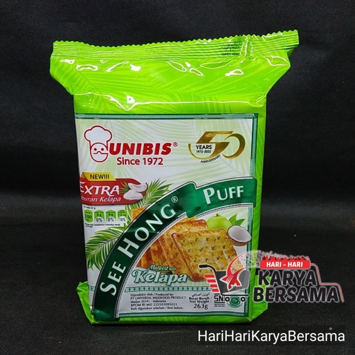 

UNIBIS SEE HONG PUFF MALKIST RASA KELAPA 263GR