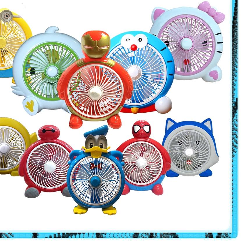 ۝ Besmood Kipas angin karakter / Kipas karakter kartun / Kipas angin lucu / kipas angin karakter jum