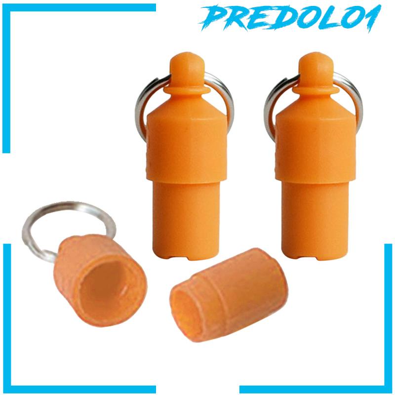 [Predolo1] 3x Tabung Tag ID Anjing Peliharaan Ringan Untuk Puppy Address Label Tube Anti Hilang