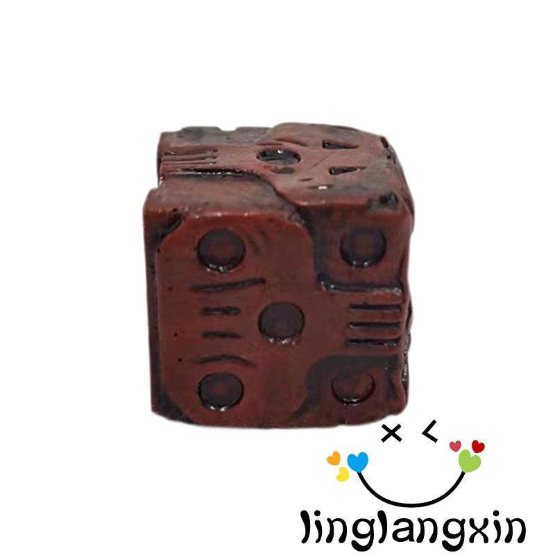 Llx-red Skeleton Dice Creative Novelty Untuk Board Game Untuk Club Pub Party