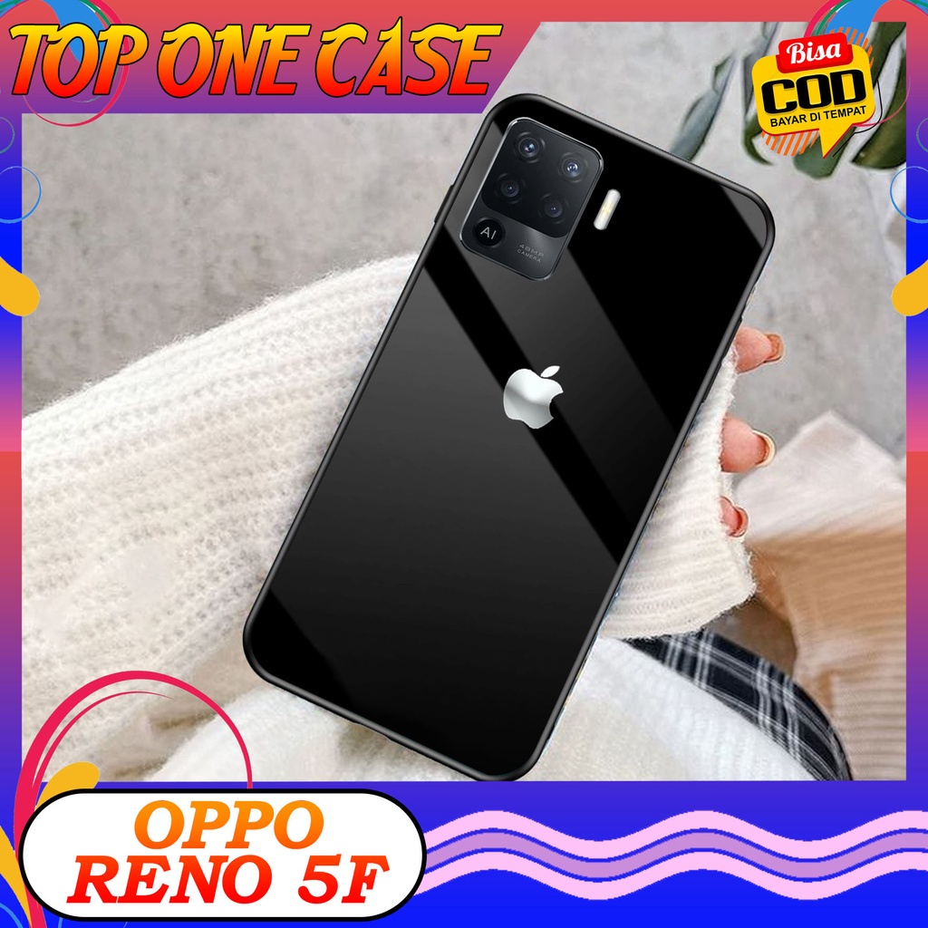 Case OPPO RENO 5F - Casing OPPO RENO 5F Terbaru Top One Case [ MOTIF MARBLE ] Casing Hp OPPO RENO 5F
