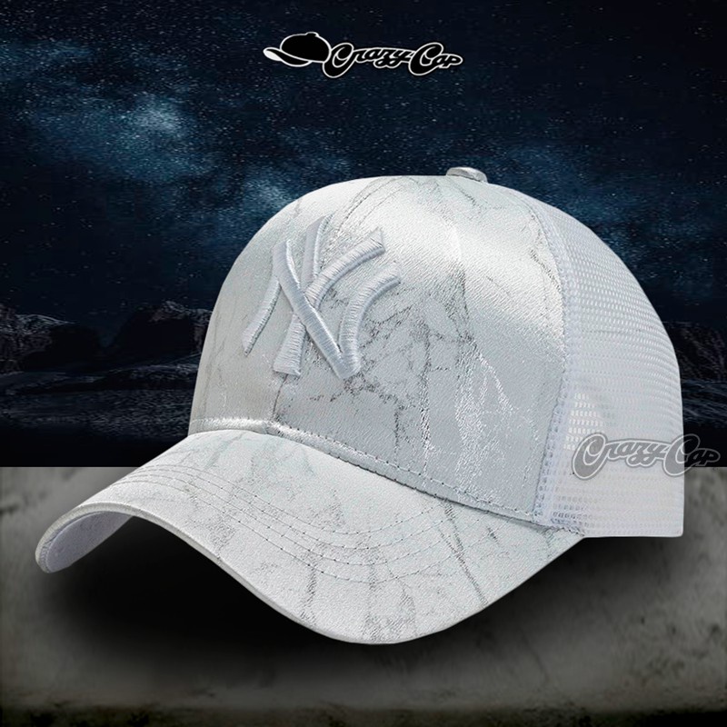 Topi Baseball Pria / Wanita Dewasa | Topi Trucker Import Cowok Cewek Motif NY | Topi Jaring Original