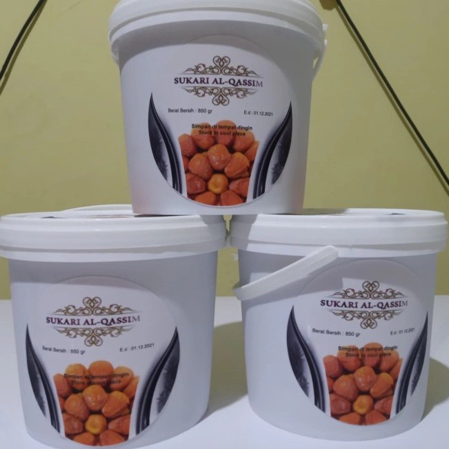 

Kurma Sukari Al Qassim 800 gram Kurma raja