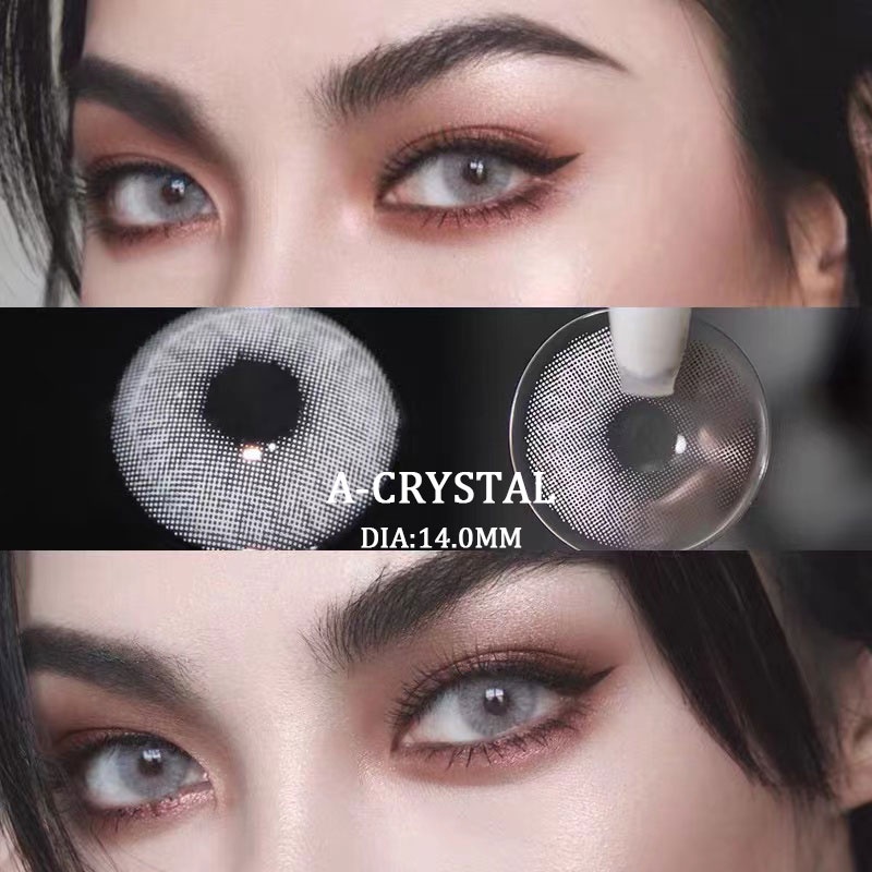 SOFTLENS NATURAL KOREA NEW MORE DUBAI (NORMAL) SOFTLENS 1 PAKET LENGKAP CAIRAN DAN ALAT 14MM-14.5MM MINUS 0.00 BIG EYES LENSA WARNA SOFLEN MODEL TERBARU 2022 BEAUTYEYE BLACK-AURORA-CRYSTAL🔥