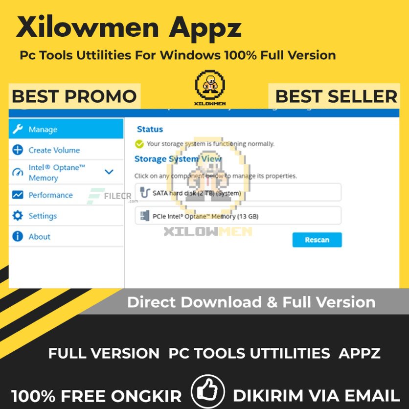 [Full Version] Intel Memory and Storage Tool Pro PC Tools Software Utilities Lifetime Win OS