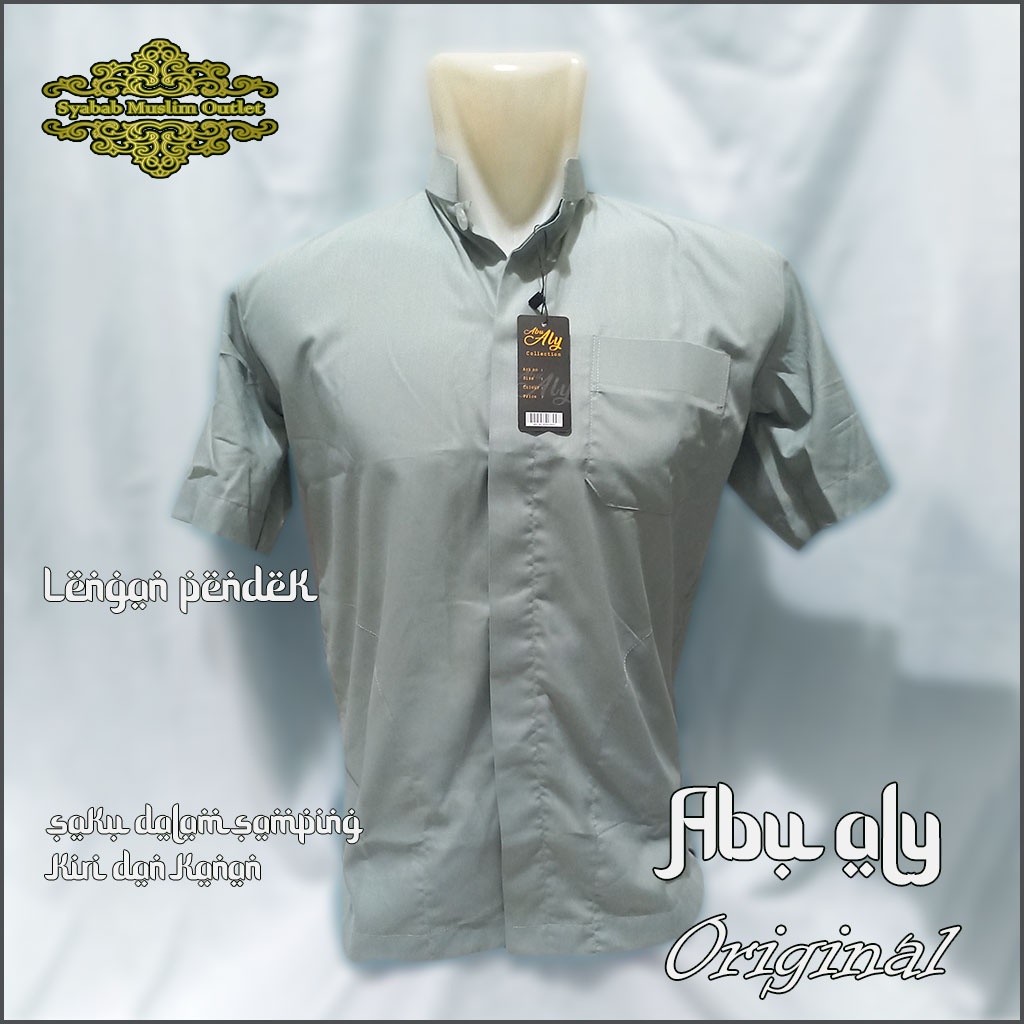 koko lengan pendek merk Abu Aly by Ammu collection size S
