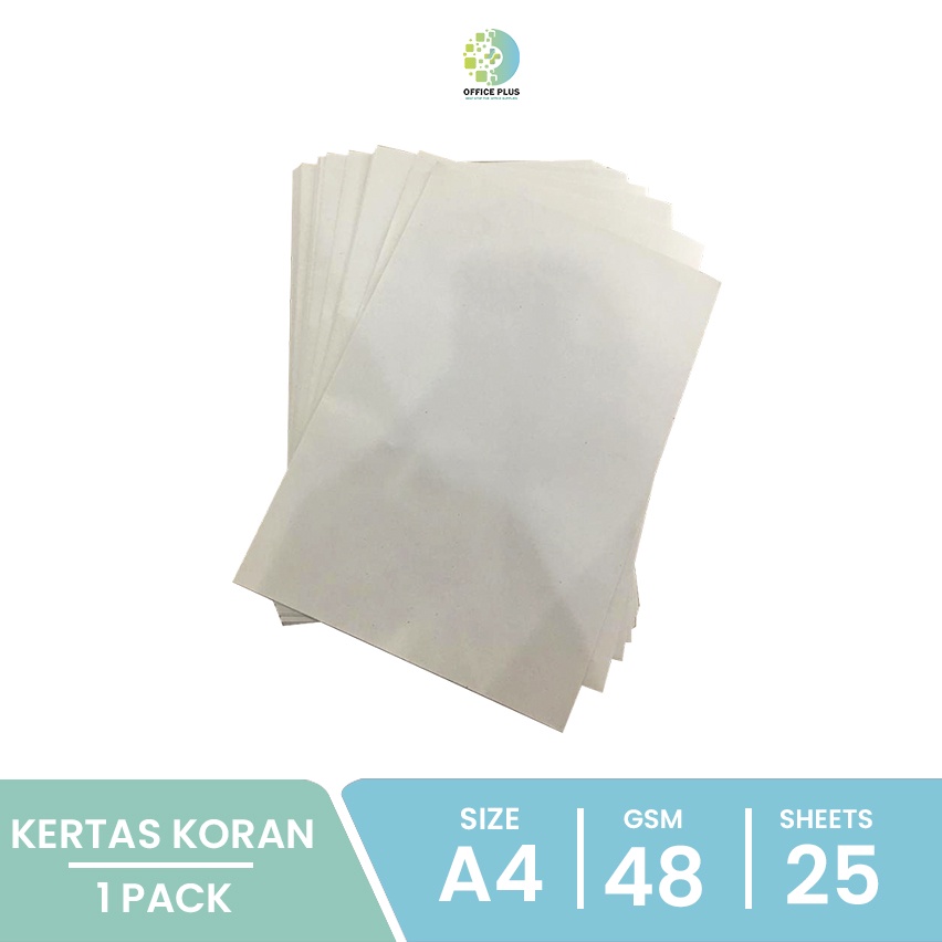 

Kertas Koran/Kertas Buram A4 1 RIM / 500 Lembar