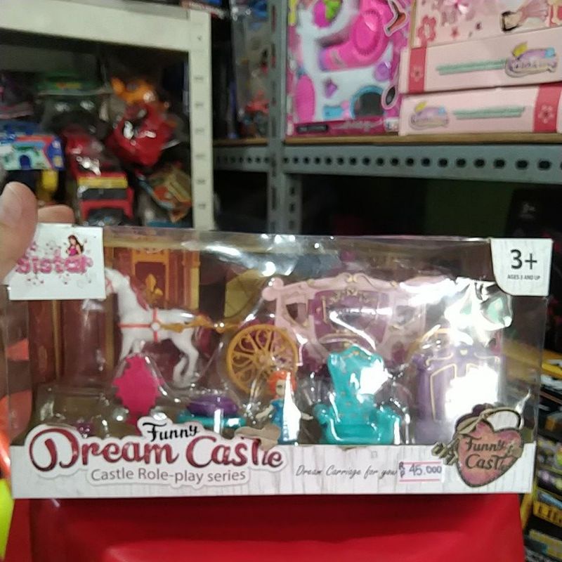 mainan castle. funny dream castle