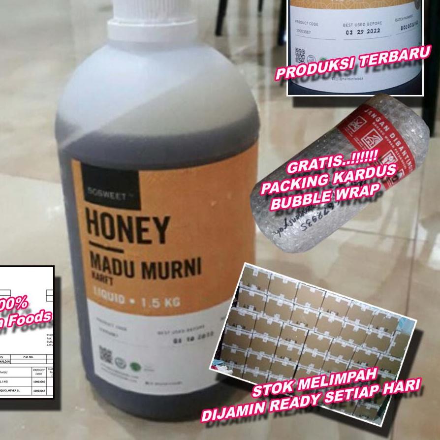 

▲ Murni 100% Karet Hevea Haldin Foods 1,5kg ♝