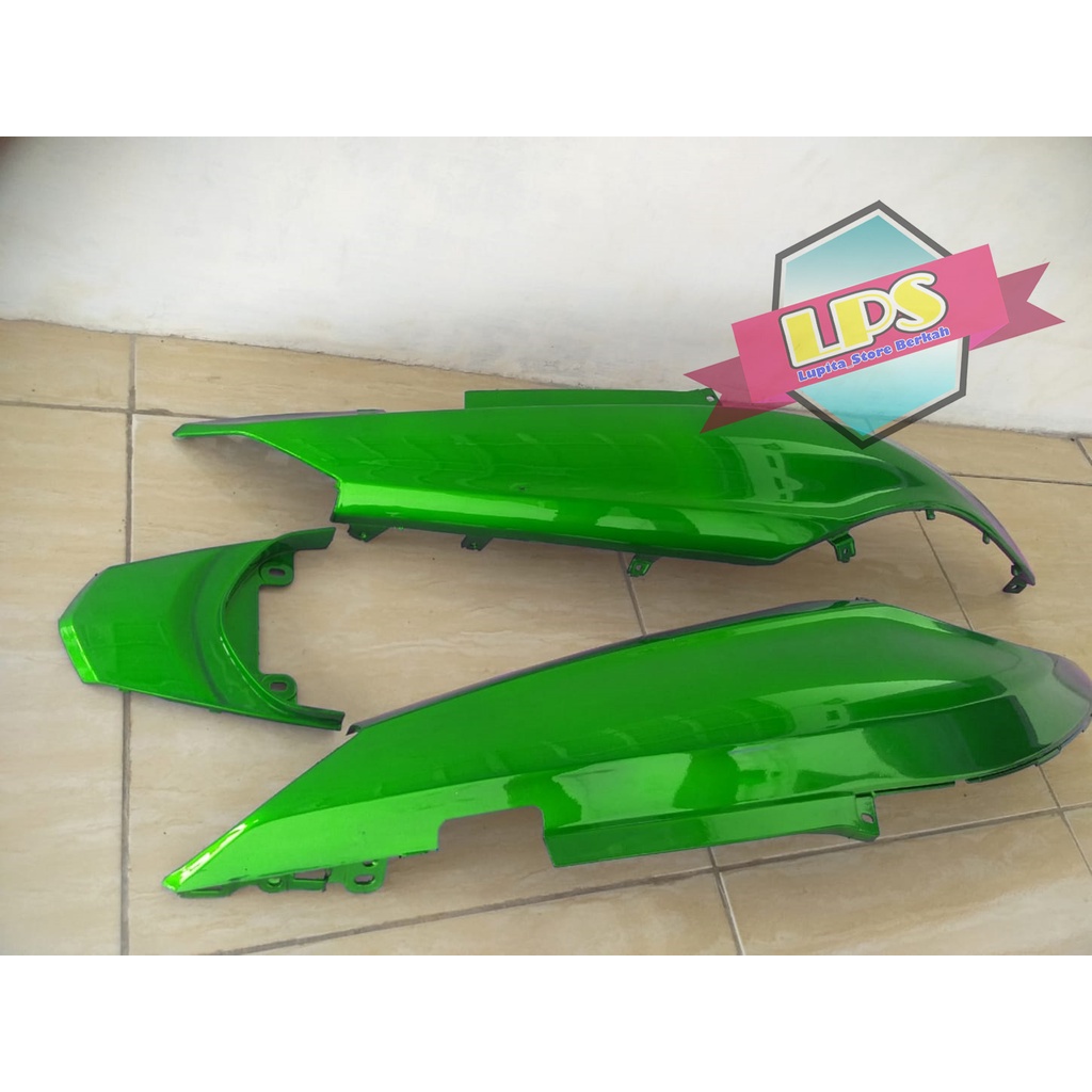 Body Samping Mio J Mio GT + Pet Stop Tutup  Body Belakang Warna Hijau Termurah