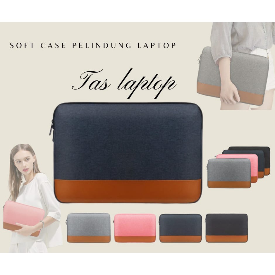 Softcase Pelindung Laptop Tas Laptop Wanita Tas Laptop Pria Tas Laptop 14 Inch Tas Laptop Waterproof