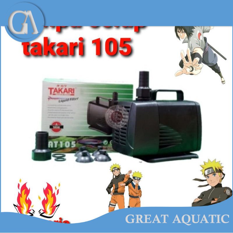 pompa kolam 105 pompa aquarium 105 pompa celup takari at 105