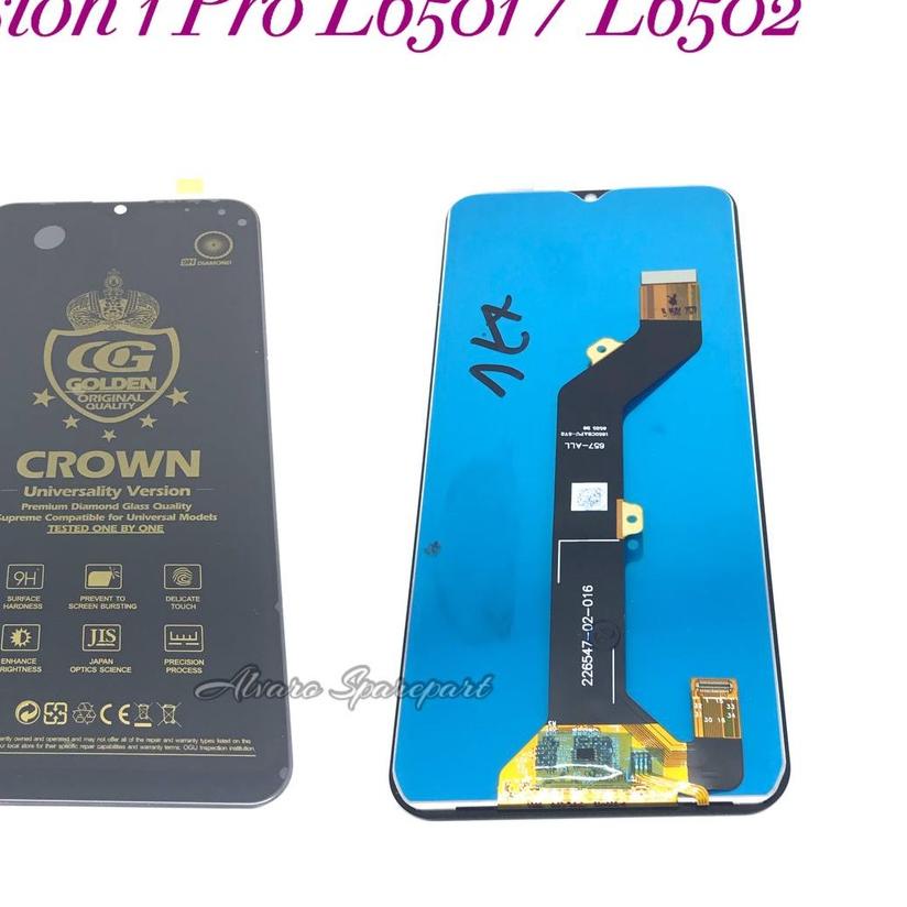 ➱ LCD TOUCHSCREEN INFINIX ITEL VISION 1 PLUS / VISION 1 PRO L6501 L6502 FULLSET ♕