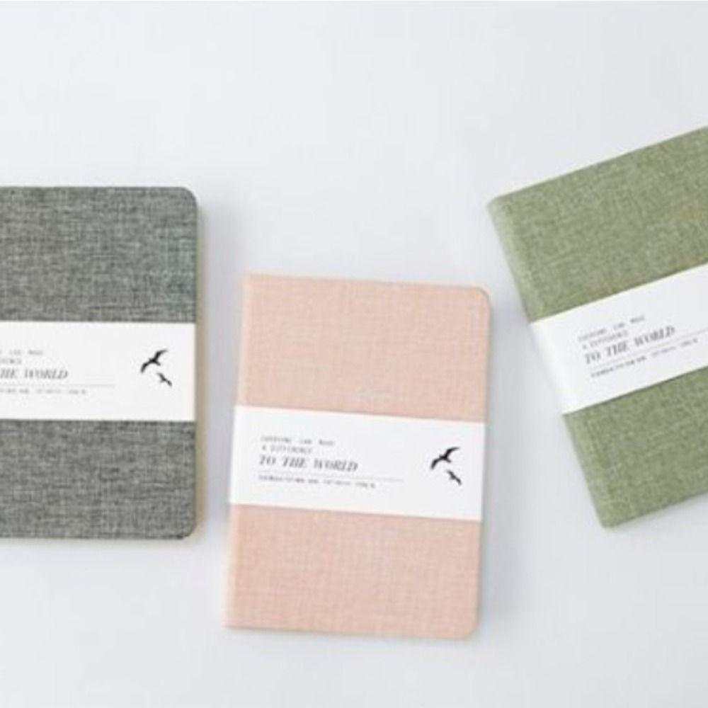 LANFY Notebook Bisnis 4warna Siswa Perencana Mingguan Bulanan Buku Agenda Buku Organizer Penebalan Memo Notepad