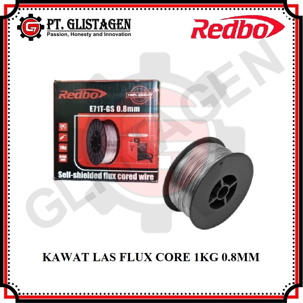 KAWAT LAS BENZ / REDBO MIG MIGi 120 130 0,8 mm 1 KG TANPA GAS CO2