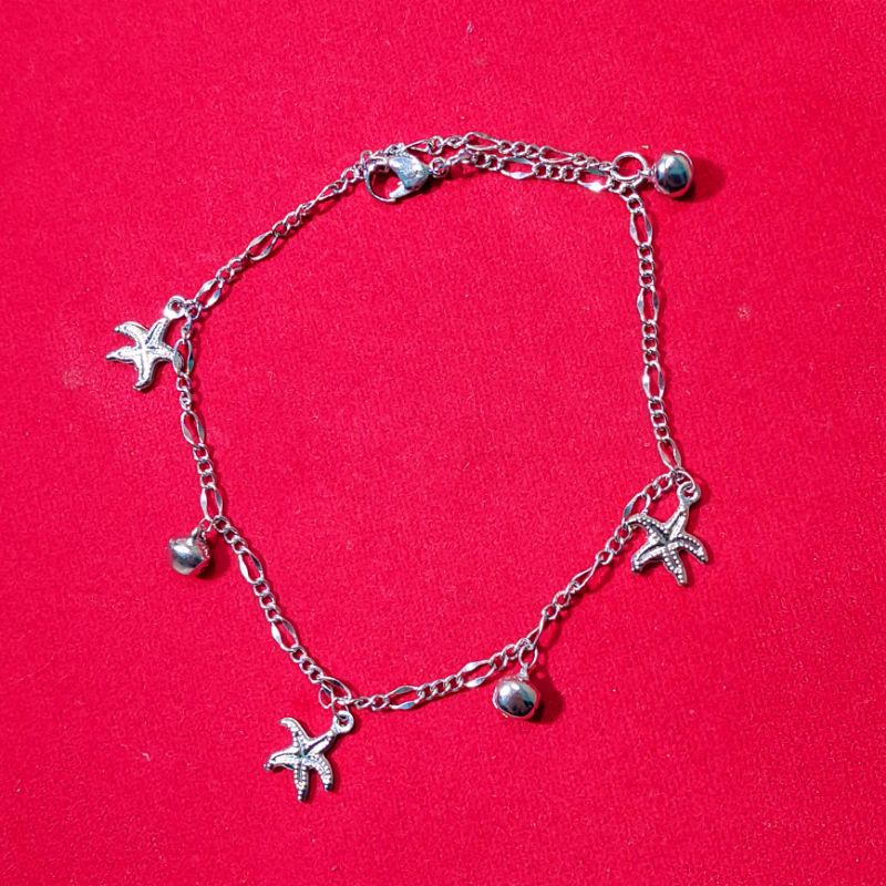 Gelang Kaki Wanita Xuping ^Silver^ | Gelang Kaki Banyak Motif