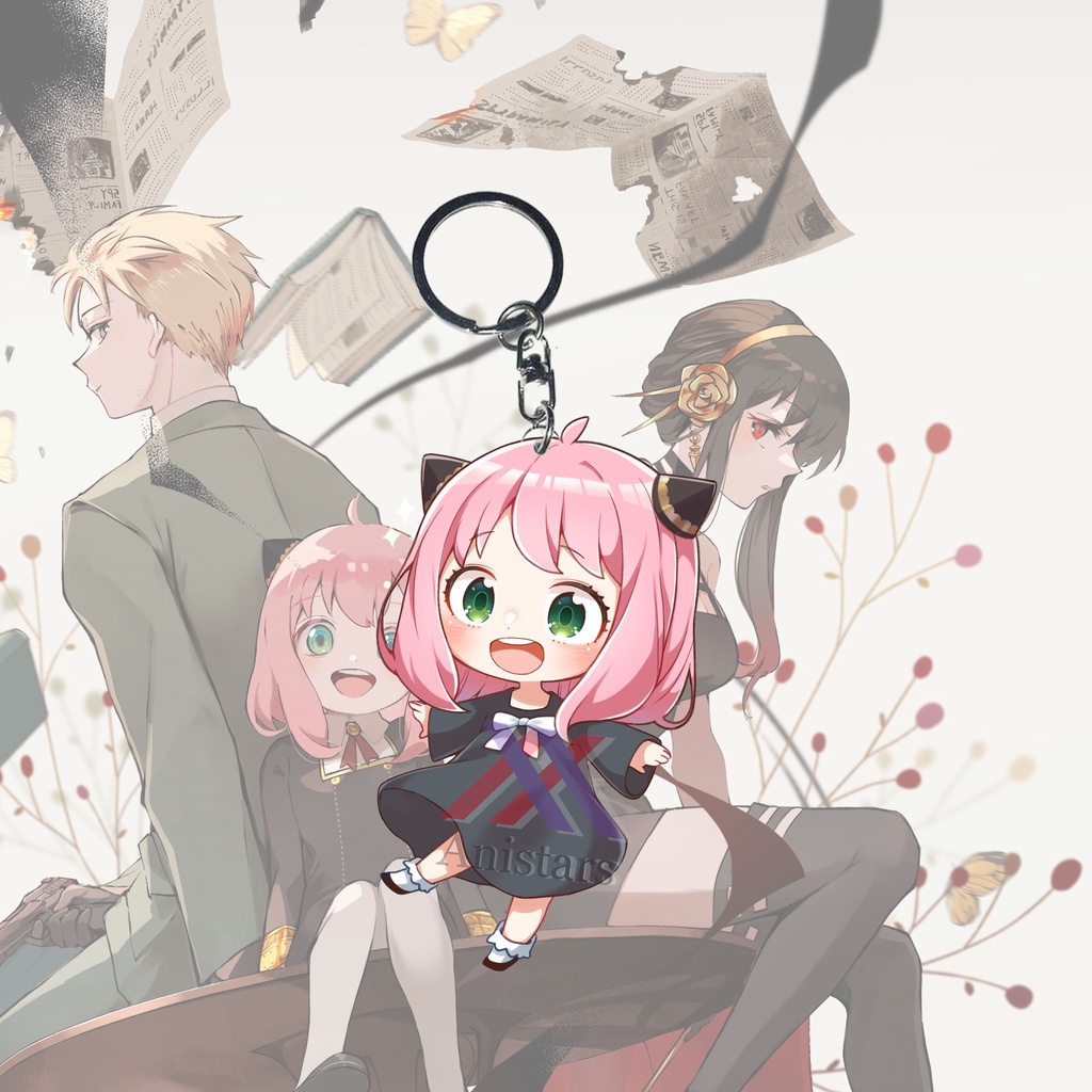 Gantungan Kunci Anime SpyXFamily Anya Forger 11 - Ganci - Key Chain - Anime - Game