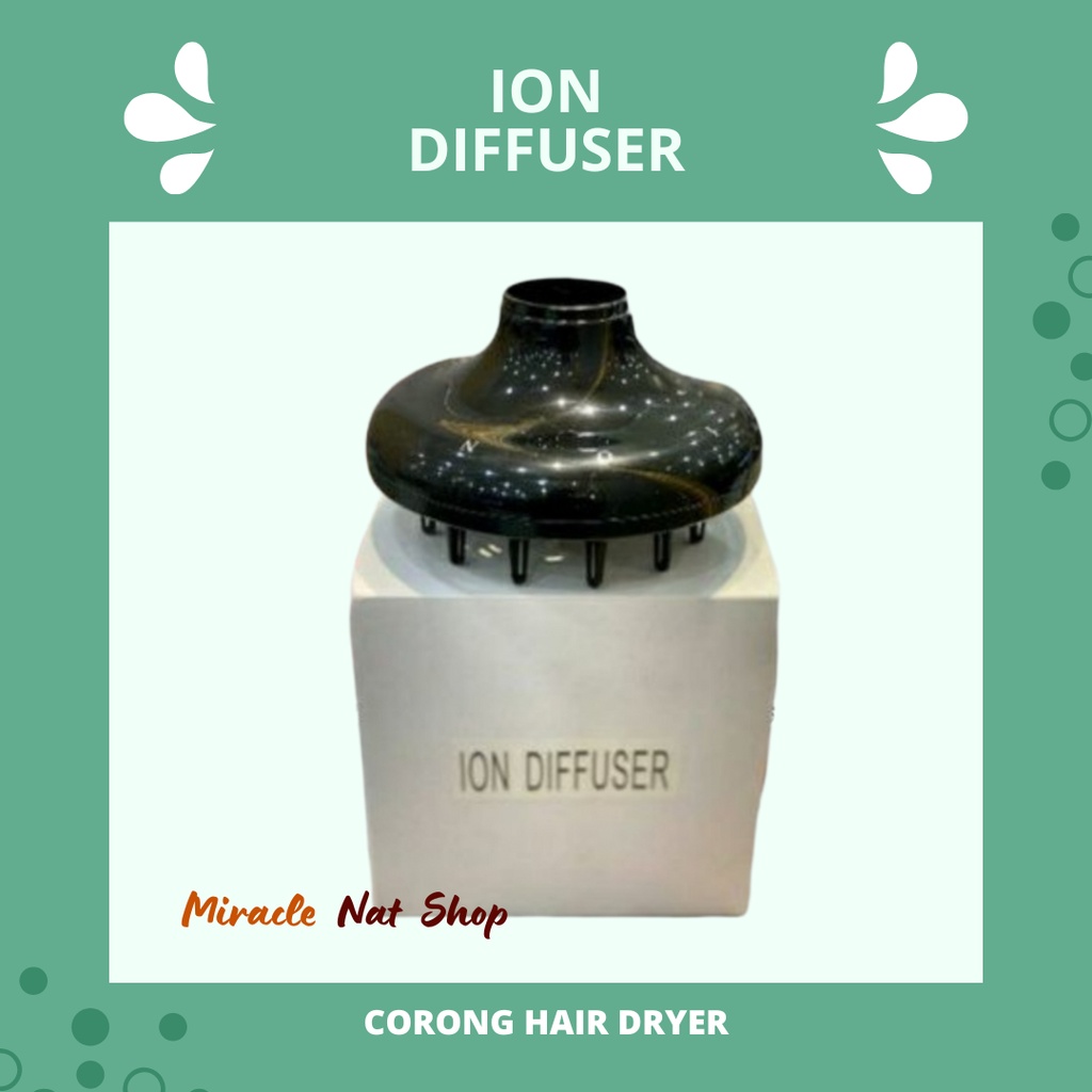 ION DIFUSER UNTUK HAIR DRYER (TIDAK TERMASUK HAIR DRYER) / CORONG HAIR DRYER