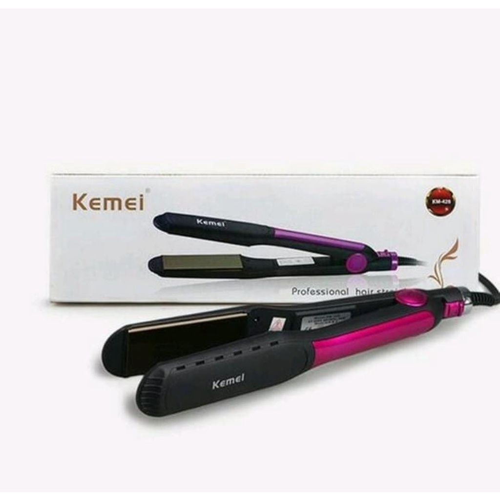 KEMEI KM 428 ORIGINAL CATOKAN LURUS ALAT CATOK RAMBUT KM428