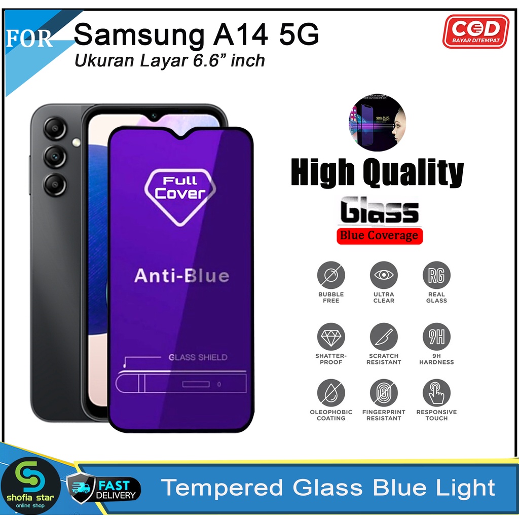 Promo Tempered Glass Privacy Samsung A14 5G A13 4G/5G A12 A22 A23 4G/5G A32 A52/A52s A53 5G A02 A03 A03 Core Anti Gores Anti Spy Full Layar