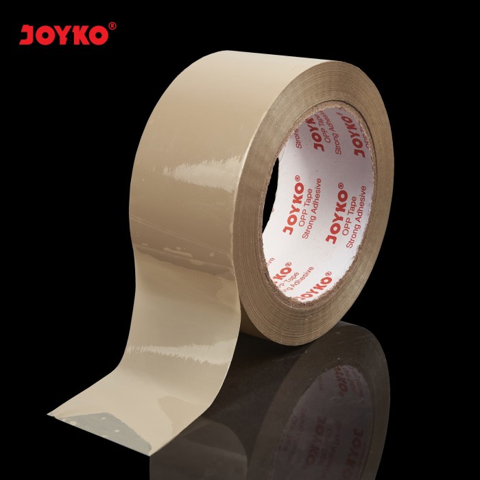 Lakban Coklat Joyko OPP Tape OPP-2A-100 48 mm x 100 m meter (109 yard)