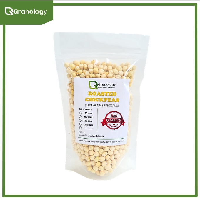 Kacang Arab Panggang / Roasted Chickpeas (250 gram) by Granology