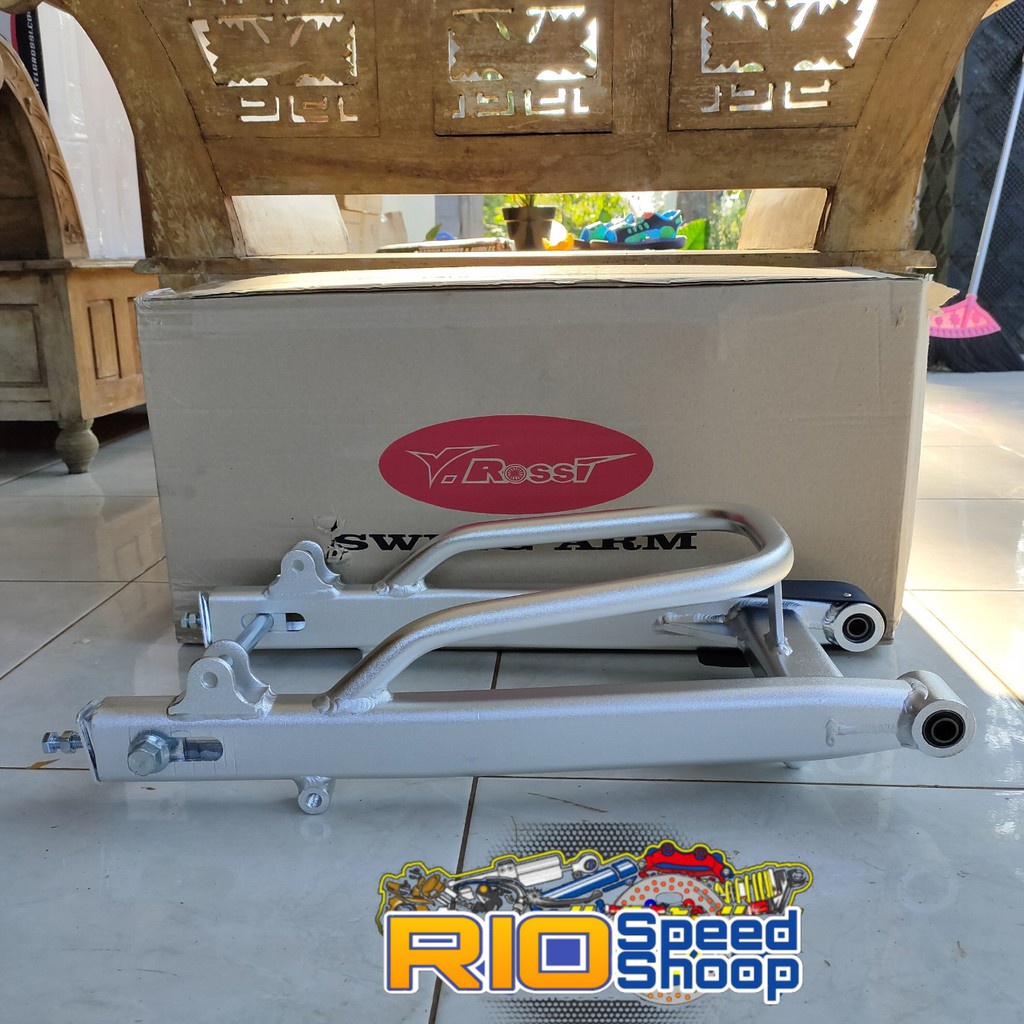 SWING ARM RX KING MODEL OVAL WARNA SILVER VROSSI PRO REPLIKA B-PRO