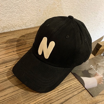 Ins Letter N Leisure Mode Kerai Lidah Bebek Topi Baseball