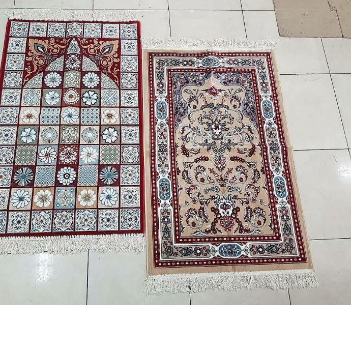 ♣ SAJADAH MADA BESAR / SAJADAH SAUDI / SAJADAH KARPET / Sajadah Turki ▼