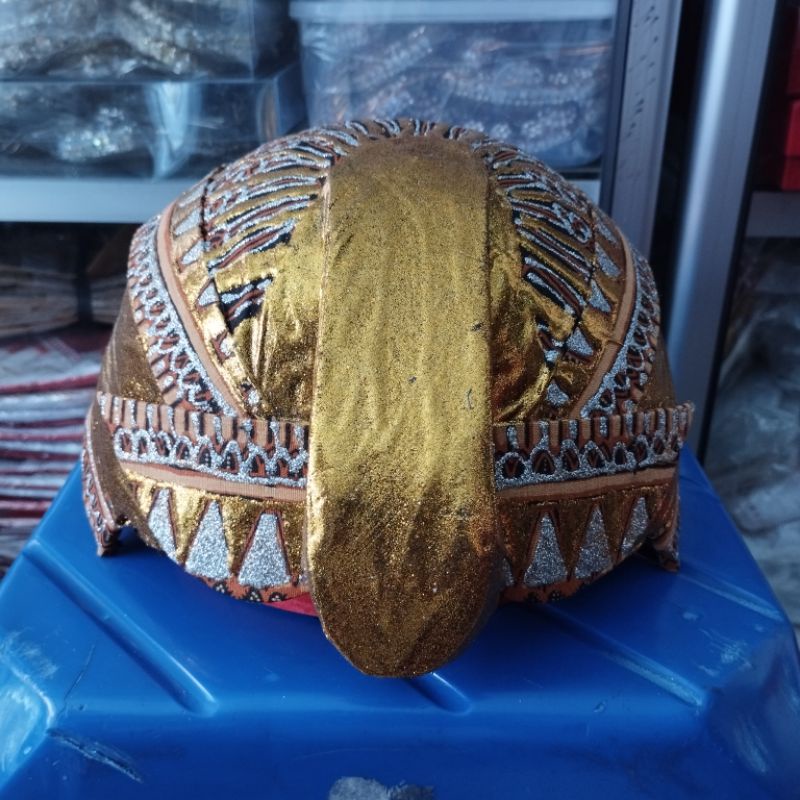 Blangkon Solo Manten Emas Prada