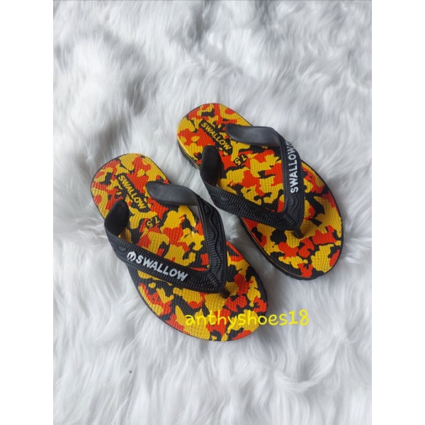 SANDAL SWALLOW ARMY KIDS sandal jepit swallow loreng anak