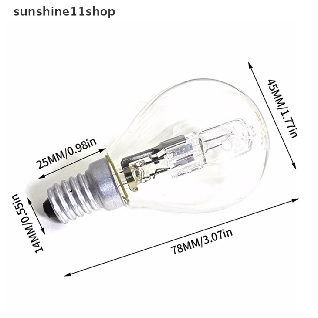 Sho Lampu Oven 42W E14 220V Suhu Tinggi 300derajat Haen Bulb Untuk Rumah Tangga N