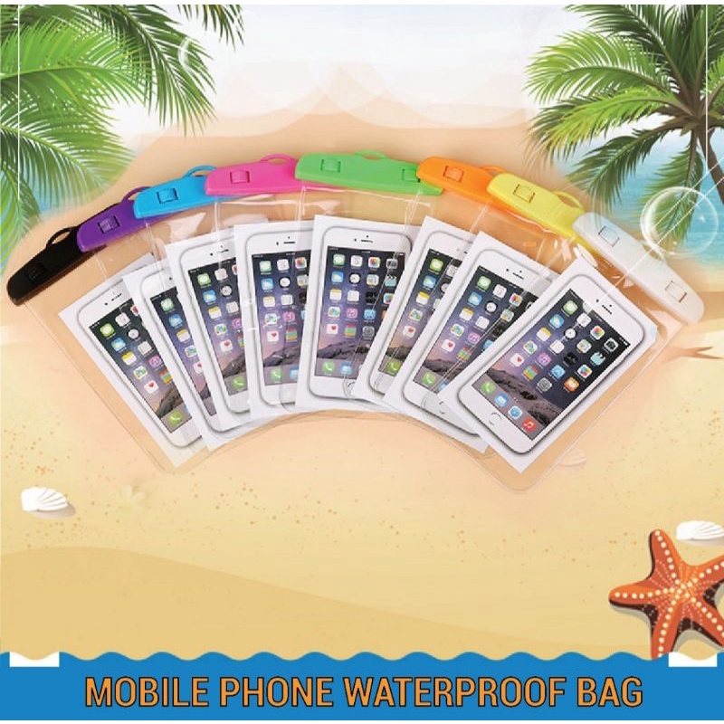 Waterproof Case Handphone HP Anti Air Max 7 Inchi