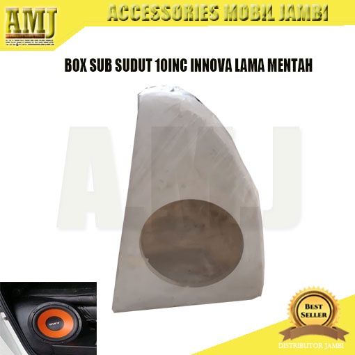BOX SUBWOOFER SUDUT 10INC BAGASI INNOVA LAMA MENTAH