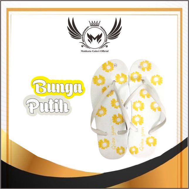 SANDAL JEPIT BERGAMBAR MURAH Bunga