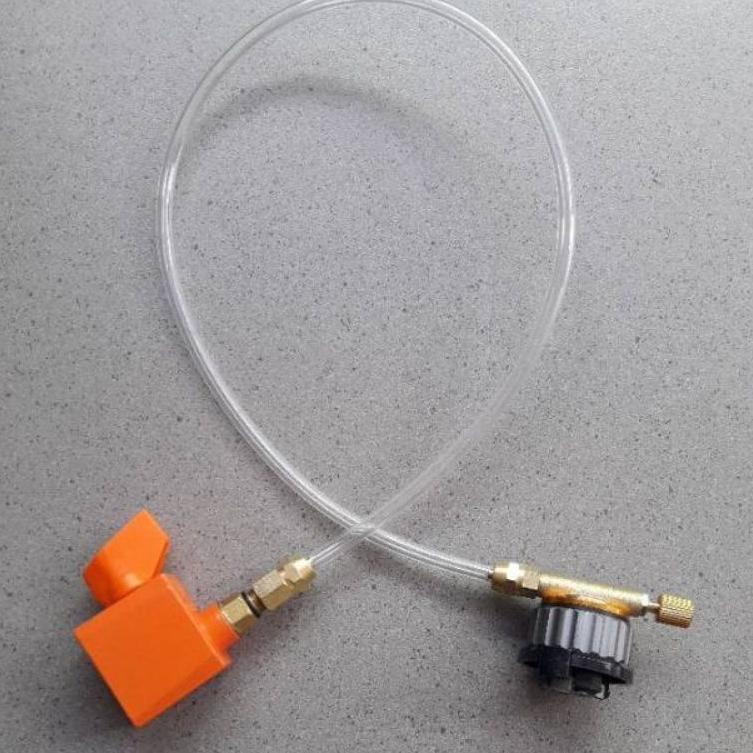 ☊ ALAT REFIL TABUNG GAS PORTABLE + TABUNG CANISTER  ALAT ISI ULANG GAS PORTABLE  HICOOK ❄