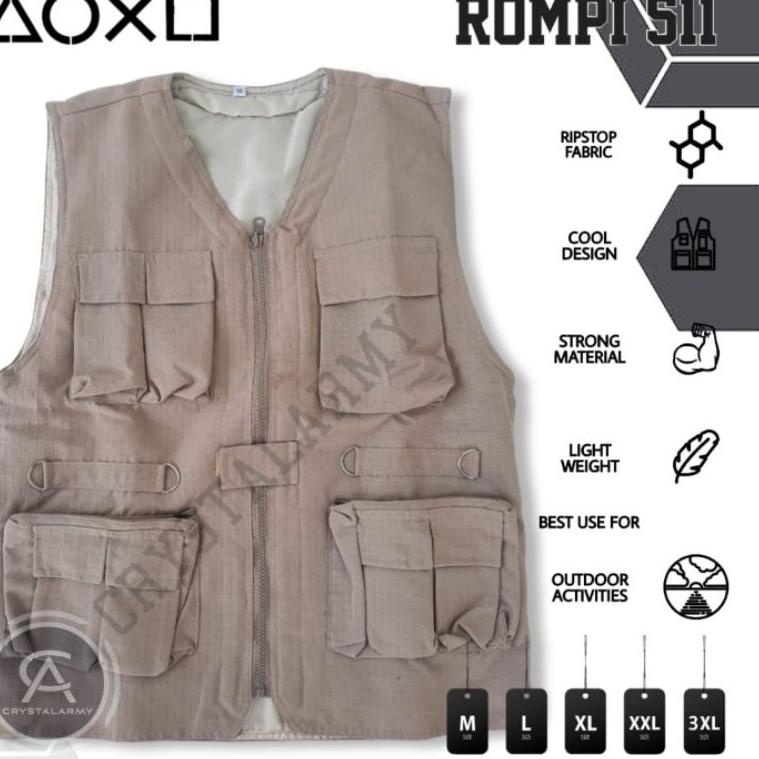BOOMING JAKET ROMPI TACTICAL OUTDOOR 511 ROMPI ORIGINAL CRYSTAL