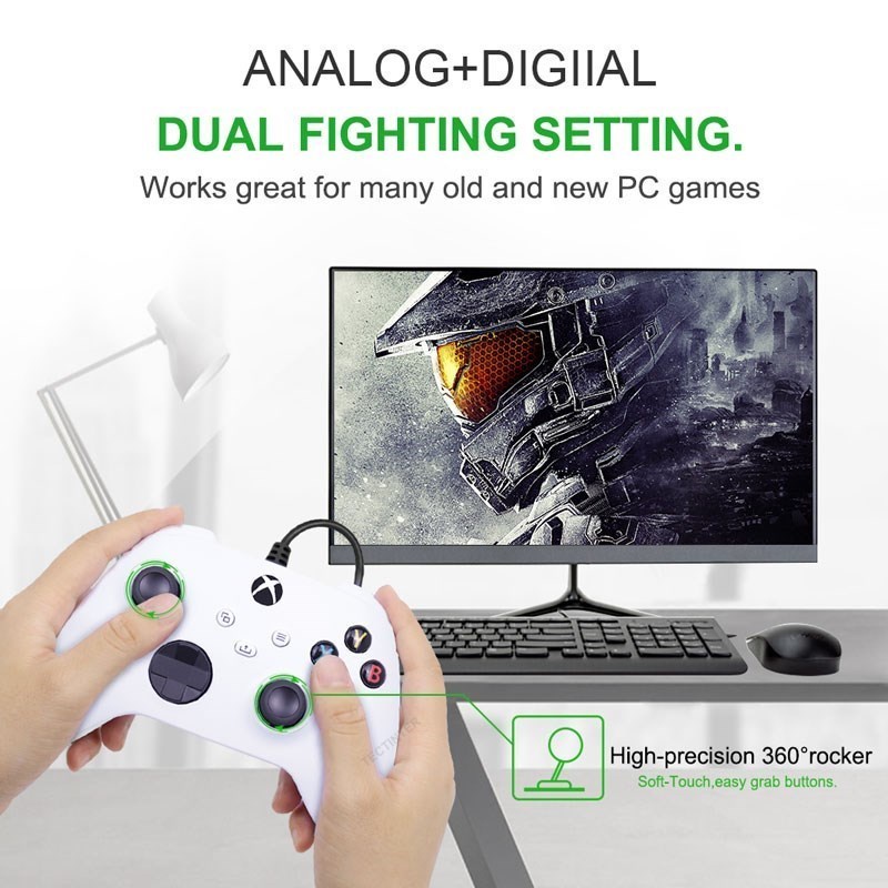 Xbox Series S/X Wired Controller PC Console Getar Gamepad Untuk XBOX ONE