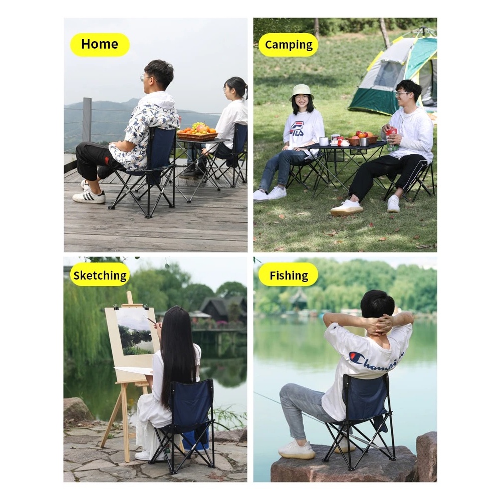 Folding Chair MTF100 - Kursi Lipat Memancing Camping - Kursi Gunung - Bangku Gunung - Kursi Camping