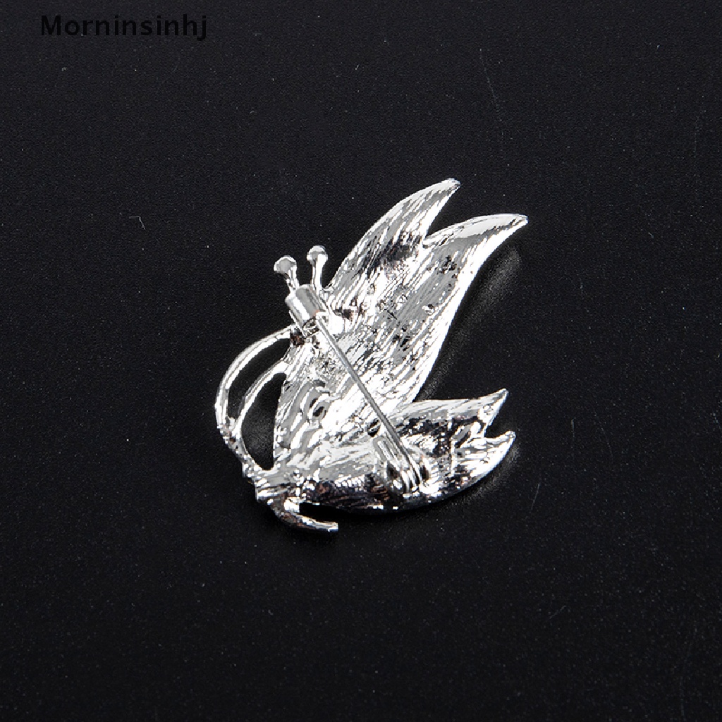 Mornin Korea Elegan Kristal Bros Hadiah Fashion Alloy Perhiasan Wanita Korsase Pin Hadiah id