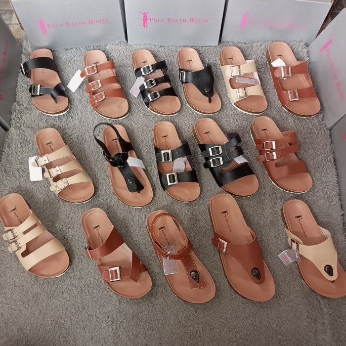 Sandal Wanita Polo Ralph House Ori