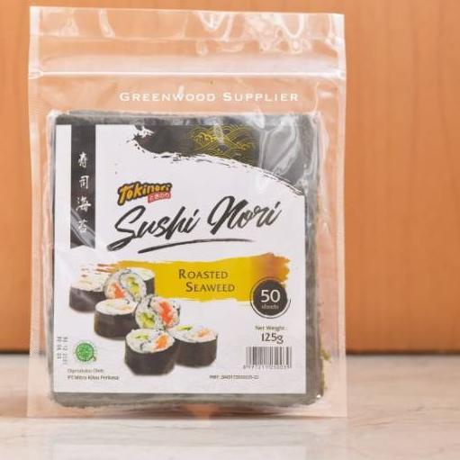 

➱ Tokinori - Yaki Sushi Nori / Rumput Laut Sushi - 50 Lembar ➬