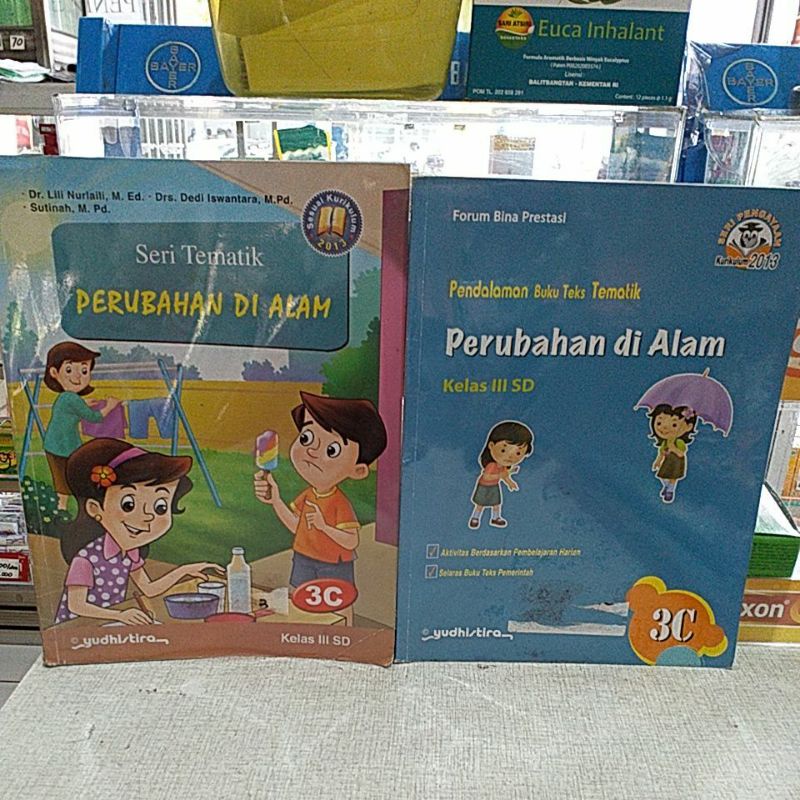 buku yudhistira seri tematik kelas 3 C (dapat 2buku)