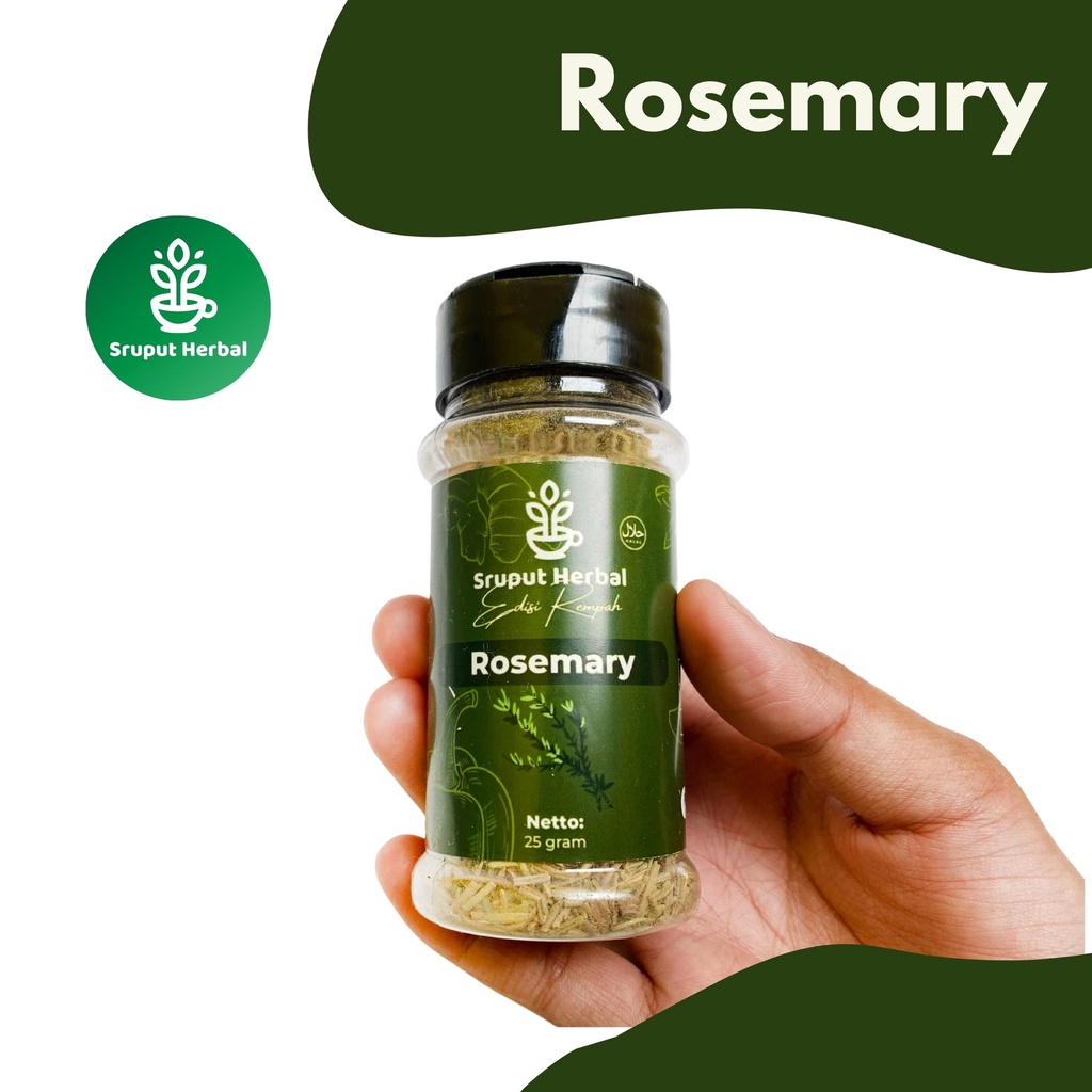 

SRUPUT HERBAL - Bumbu Premium Semua Varian (Botol) Daun Rosemary