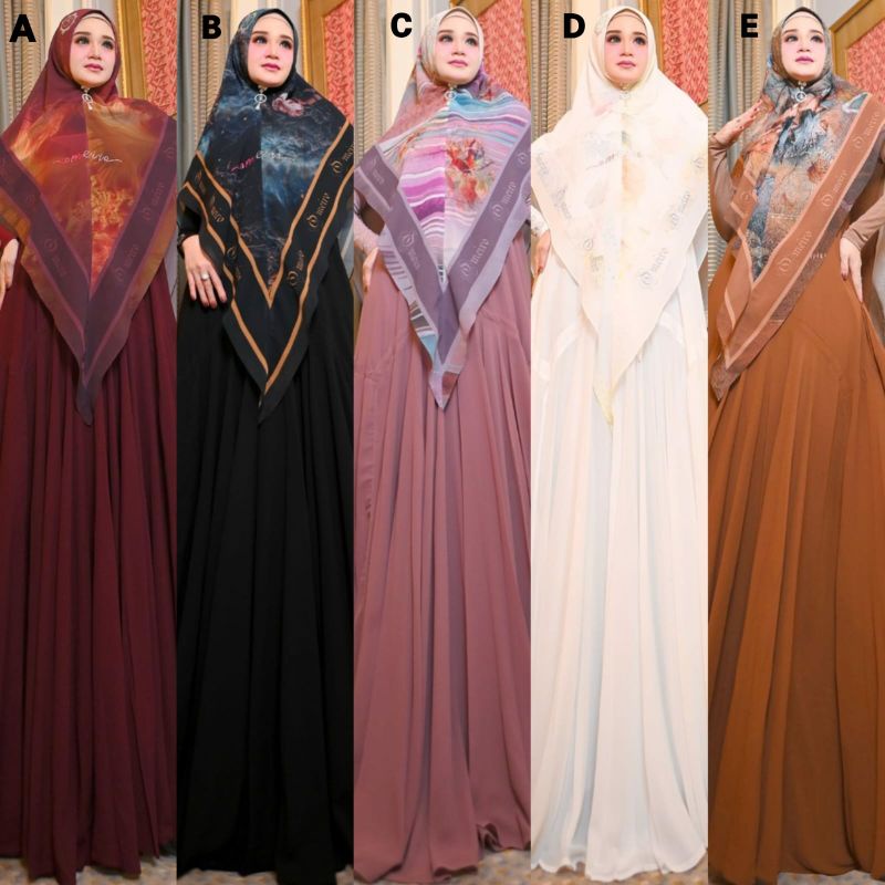 gamis dilara syari omeiro