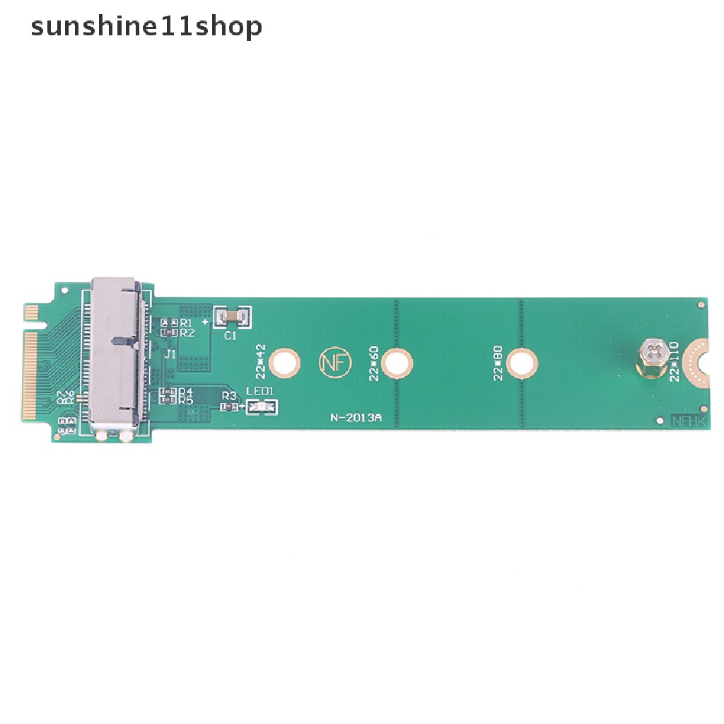 Sho Untuk MacBook Air Pro12+16Pin SSD Ke M.2 Kunci M (NGFF) PCI-e Adapter Converter N