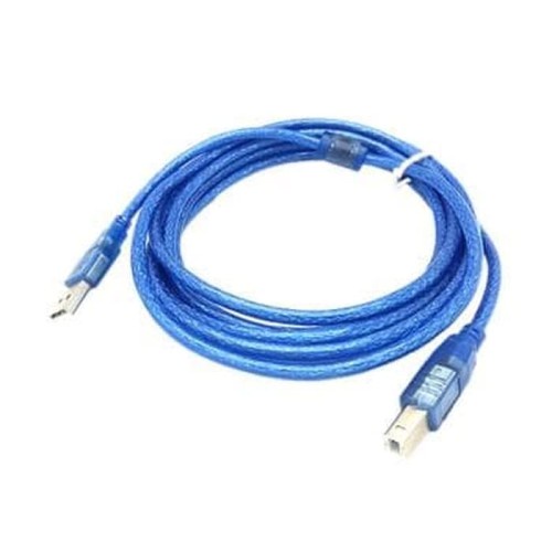 Kabel Printer 3 Meter 3M Kabel USB Printer 3 Meter Good Quality Transparan Biru Kabel Printer USB Ka